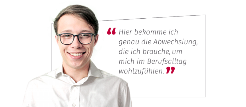 Luca Steeg Auszubildender